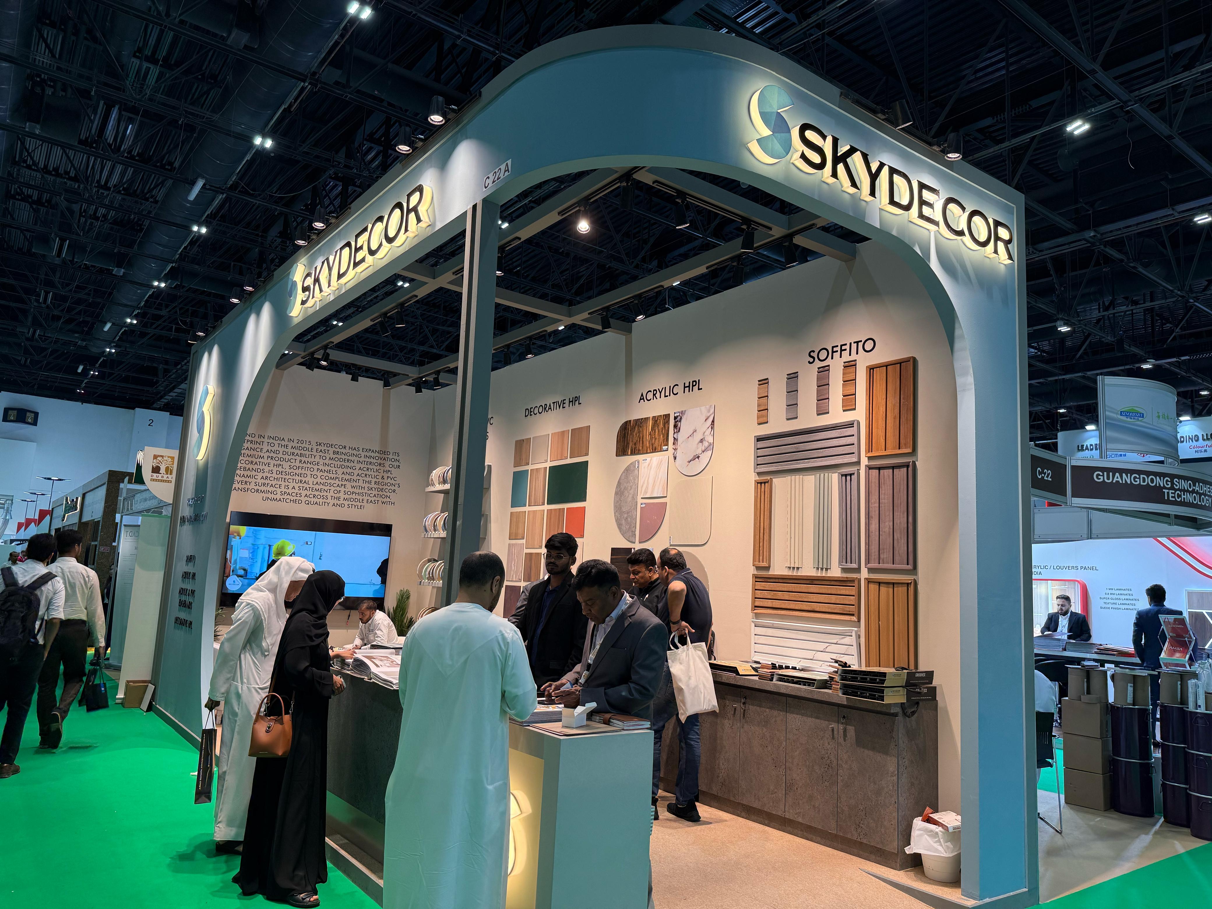 Skydecor At Dubai Wood Show 2025